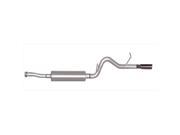 Gibson 612800 Cat Back Performance Exhaust System Single Straight Rear