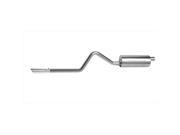 Gibson 617304 Cat Back Performance Exhaust System Single Straight Rear
