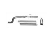 Gibson 617805 Cat Back Performance Exhaust System Single Straight Rear