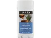 Jason Natural Products 0798793 Deodorant Stick Natural Fragrance Free 2.5 oz