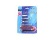 10 Pack manicure set Pack of 72
