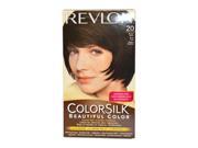 Revlon U HC 1566 ColorSilk Beautiful Color No. 20 Brown Black 2N 1 Application Hair Color