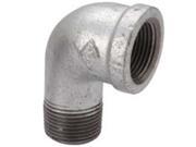 Worldwide Sourcing 6 1 8G .13 In. Malleable 90 Degrees Street Elbow Galvanized