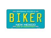 Smart Blonde LP 6689 Biker New Mexico Novelty Metal License Plate