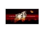 ClearVue Graphics Window Graphic 30x65 Alpha Male Howl WLD 028 30 65