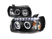 Spec D Tuning 2LHP ECAP05JM RS Projector Headlight for 05 to 07 Ford Escape Black 11 x 20 x 20 in.