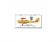 Past Time Signs DP020 Tiger Moth T2 Aviation License Plate