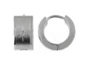 Doma Jewellery MAS02808 Stainless Steel Huggy Earring