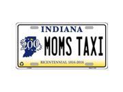 Smart Blonde LP 6394 Moms Taxi Indiana Novelty Metal License Plate