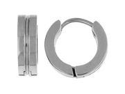 Doma Jewellery MAS02822 Stainless Steel Huggy Earring