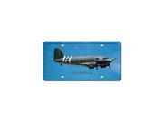 Past Time Signs LP040 C 47 Skytrain Aviation License Plate
