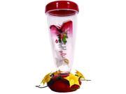 Woodstream Top Fill Hummingbird Feeder With Free Nectar 24 Ounce Red 125TFN