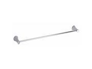 Ultra Faucets UFA11010 24 in. Chrome Contemporary Towel Bar