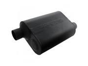 FLOWMASTER 952548 Exhaust Muffler Super 40 2.50 In. Offset Inlet FLOWMASTER 952548 Exhaust Muffler Super 40 2.50 In. Offset Inlet
