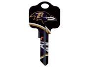 Kaba KCSC1 NFL RAVENS 4 x 0.25 in. NFL Ravens Team Key Blank For Schlage Locksets Pack Of 5