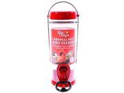 Droll Yankees Wild Delight Cardinal Plus Bird Feeder 8 Inch Red WDCP8