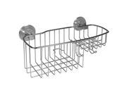 Interdesign 41720 Reo Stainless Steel Shower Combo Basket