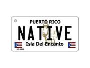 Smart Blonde KC 6866 Native Puerto Rico Flag Novelty Key Chain