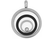 Doma Jewellery MAS03002 Stainless Steel Pendant 34mm height