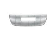 Bully Chrome Grille for a 07 09 GMC YUKON XL 1pc BAR STYLE CLIP ON ONLY Grille Insert GI 36