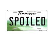 Smart Blonde LP 6452 Spoiled Tennessee Novelty Metal License Plate