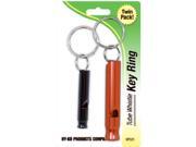 Hy Ko Products KF521 Whistle Key Ring Pack 2
