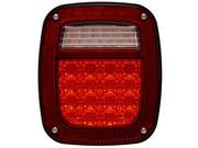 Pilot LED Jeep Wrangler Tail Lamp With Connector 91 97 Passenger Side NV 001FO
