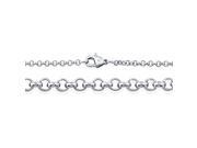 Doma Jewellery SSSSN03618 Stainless Steel Necklace Rolo Style 2.5 mm. Length 18 1 18 in.