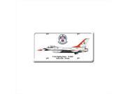 Past Time Signs DP026 F 16A Fighting Falcon Aviation License Plate