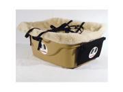 FidoRido Products FRT2BG MM Tan Two Seater with Beige Fleece and Two Medium Harnesses