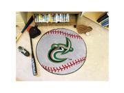 27 diameter UNC University of North Carolina Charlotte Baseball Mat