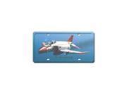 Past Time Signs LP029 F 4 Phantom Aviation License Plate