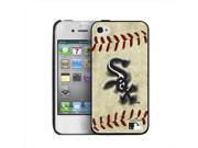 Pangea IP4 MLB BB CWS iPhone 4 4S Hard Cover Case Vintage Edition Chicago White Sox
