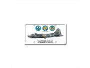 Past Time Signs DP002 B 17 Flying Fortress Aviation License Plate
