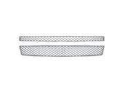 Bully Chrome Grille for a 07 11 CHEVY SUBURBAN 07 12 CHEVY TAHOE 2pcs OVERLAY STYLE CLIP ON ONLY Grille Insert GI 33X