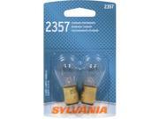 Sylvania 2357BP 2 Count Clear Double Filament S 8 Bayonet Bulb