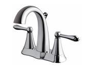 Ultra Faucets UF45310 Chrome Finish Two Handle Lavatory Faucet