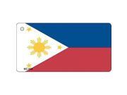 Smart Blonde KC-534 Philippines Flag Novelty Key Chain Smart Blonde KC-534 Philippines Flag Novelty Key Chain