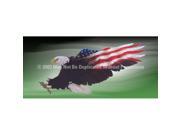 ClearVue Graphics Window Graphic 30x65 Wings of Freedom Green PAT 042 30 65