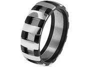Doma Jewellery MAS03073 10 Stainless Steel Ring Size 10