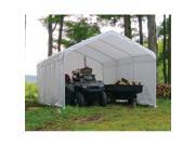 ShelterLogic 25776 12 26 White Canopy Enclosure Kit Fits 2 in. Frame