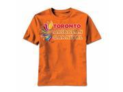GDC GameDevCo Ltd. TCC 95042XS Toronto Caribbean Carnival Youth T Shirt Orange Horizontal Logoxs