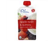 Plum Organics Baby Food Apple Raisin Quinoa 3.5 Oz Pack Of 6