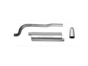 Gibson 17200 Cat Back Performance Exhaust System Single Straight Rear