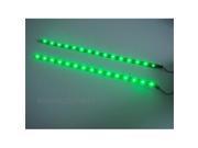 SmallAutoParts 1211 Led Strips Green Set Of 2