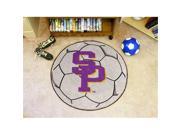 Fanmats 00574 University Of Wisconsin Stevens Point Soccer Ball Rug