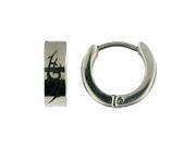 Doma Jewellery DJS00892 Stainless Steel Huggy Earring