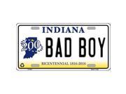 Smart Blonde LP 6391 Bad Boy Indiana Novelty Metal License Plate