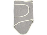 Miracle Blanket 46724 Gray With Yellow Trim Baby Swaddle Blanket