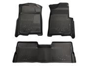 HUSKYLINER 98421 Rubber Floor Liner- Black - 2009-2015 Honda Pilot HUSKYLINER 98421 Rubber Floor Liner- Black - 2009-2015 Honda Pilot